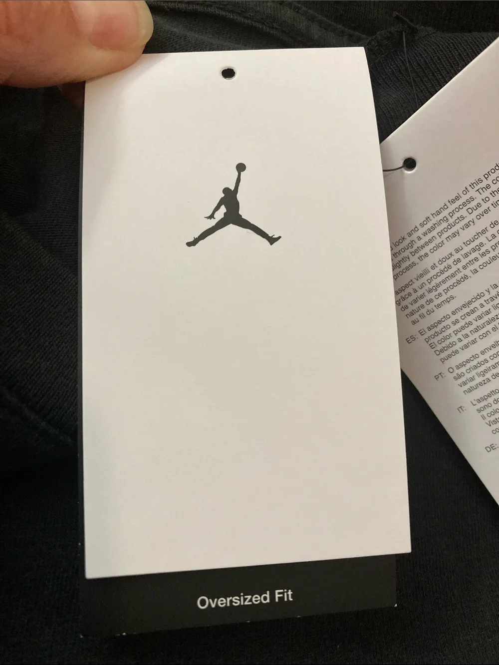 Nike Air Jordan Black Graphic Michael Jordan Short-Sleeve Tee